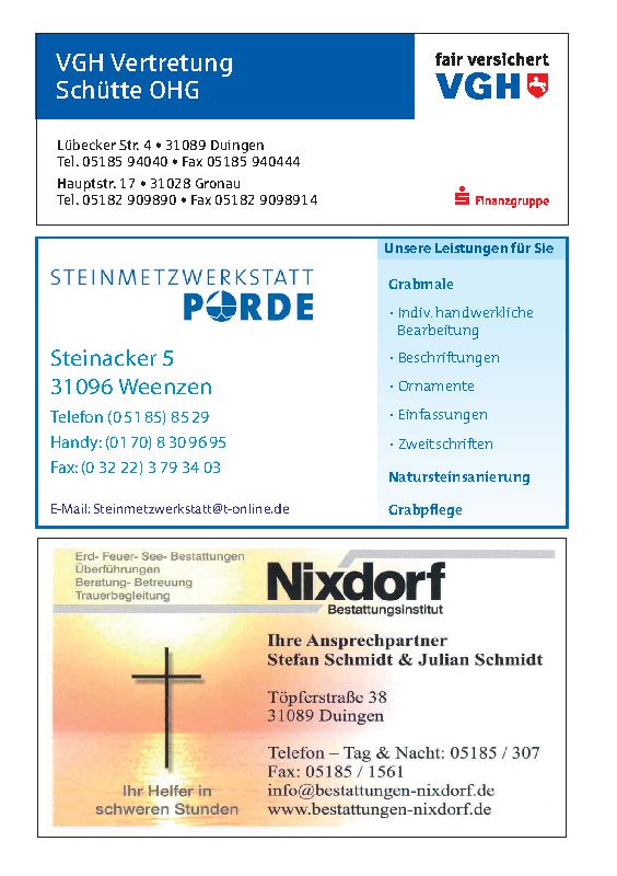 Gemeindebrief Juni 2016 - August 2016