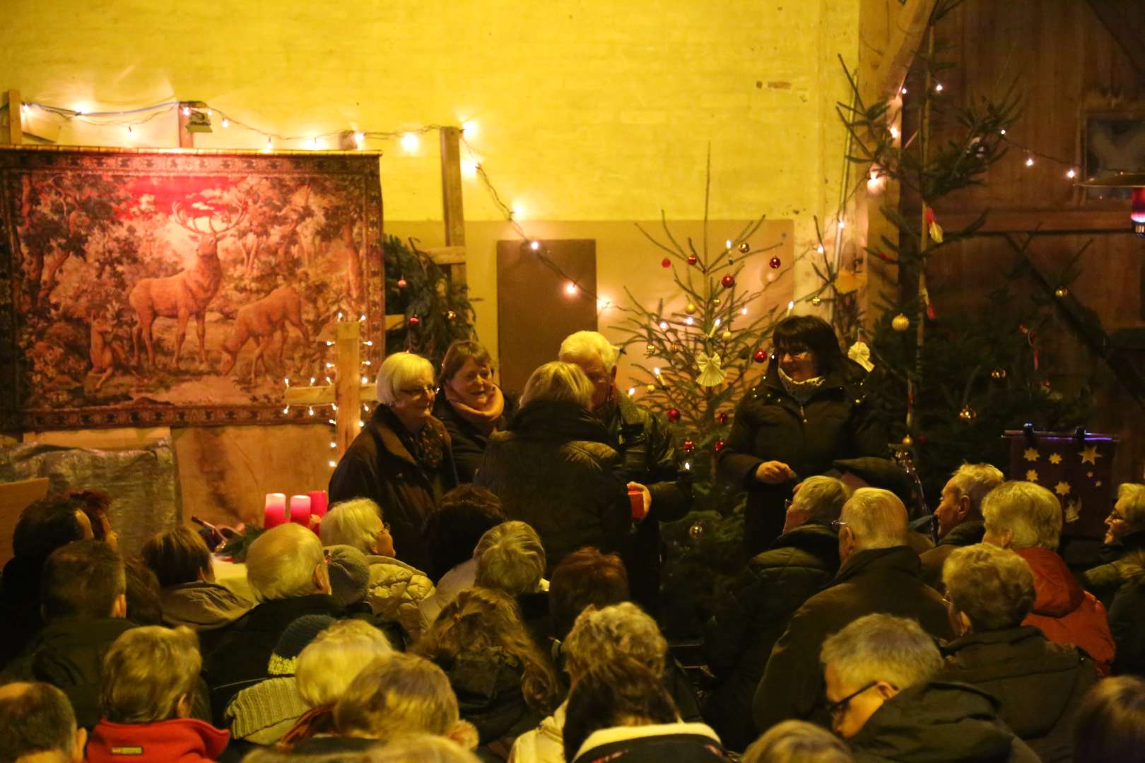 Scheunengottesdienst in Coppengrave