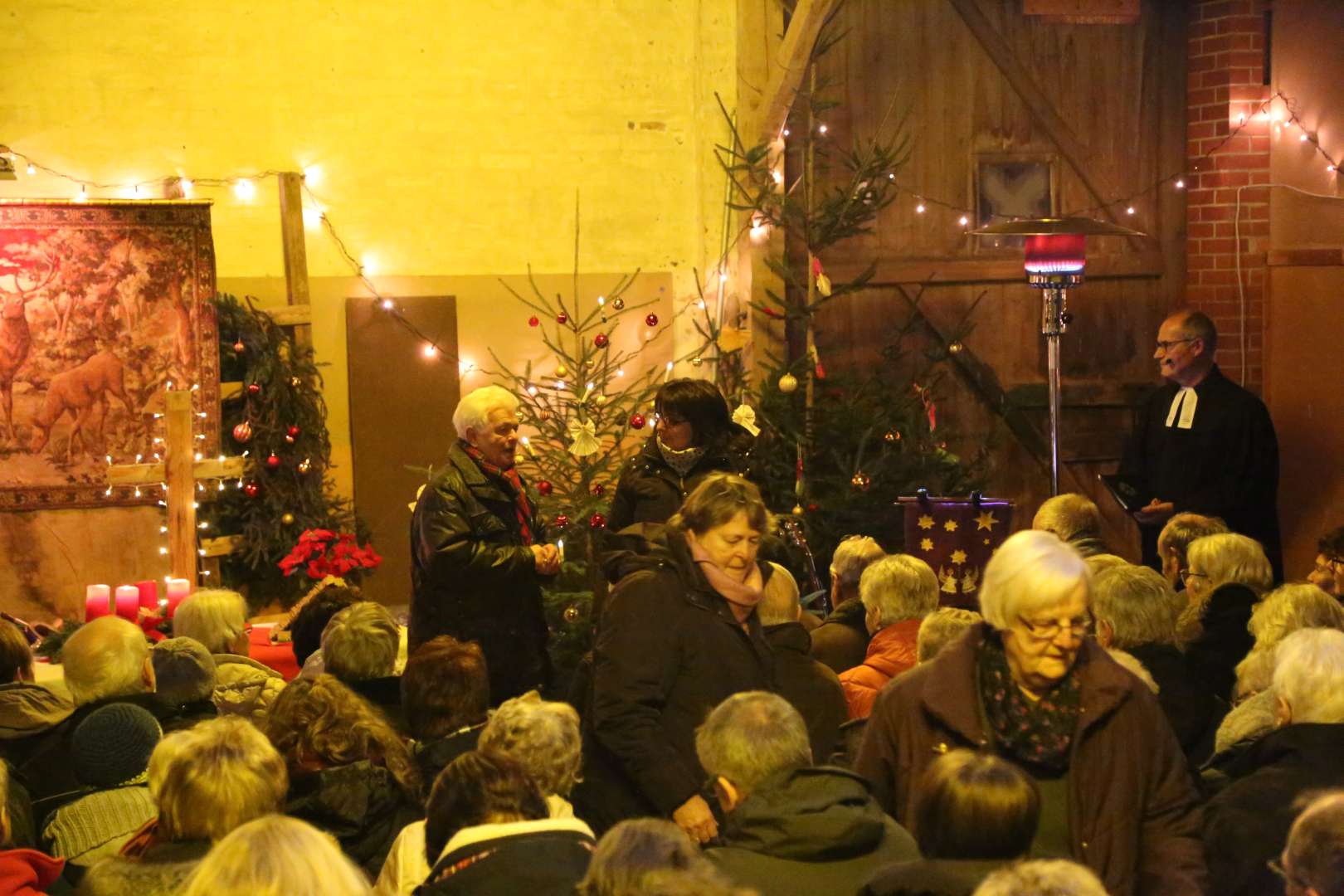 Scheunengottesdienst in Coppengrave