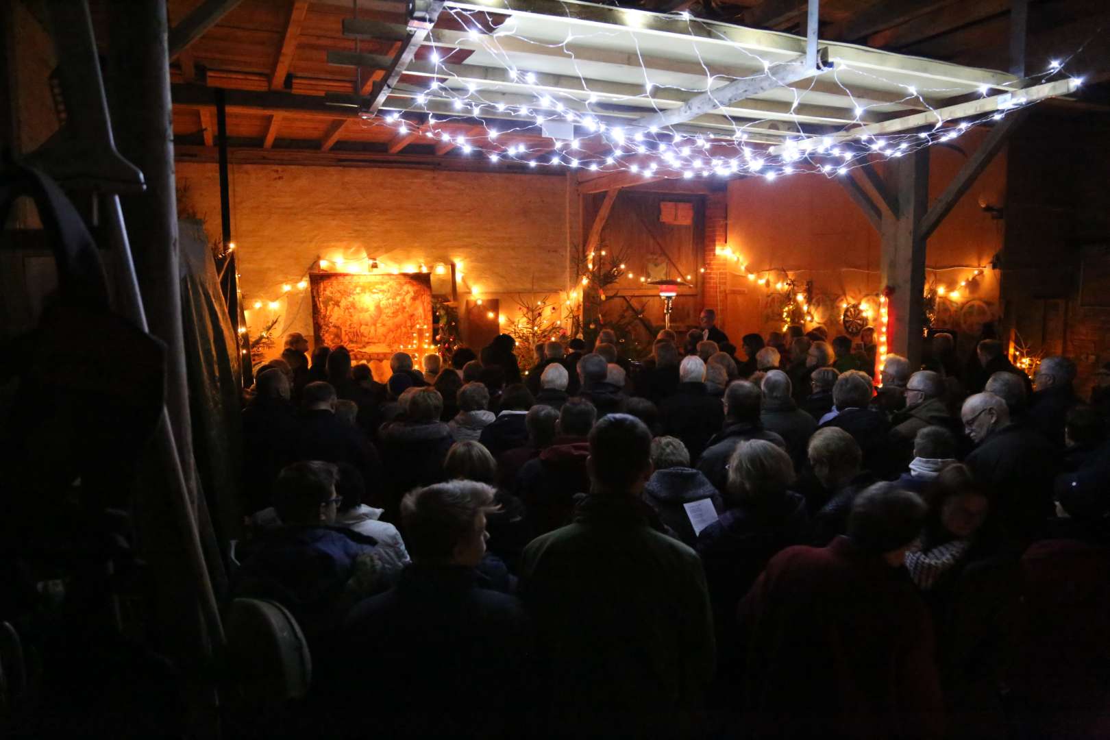 Scheunengottesdienst in Coppengrave