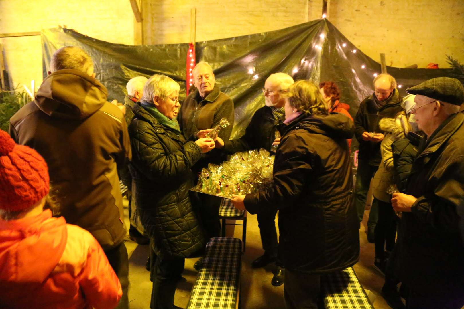 Scheunengottesdienst in Coppengrave