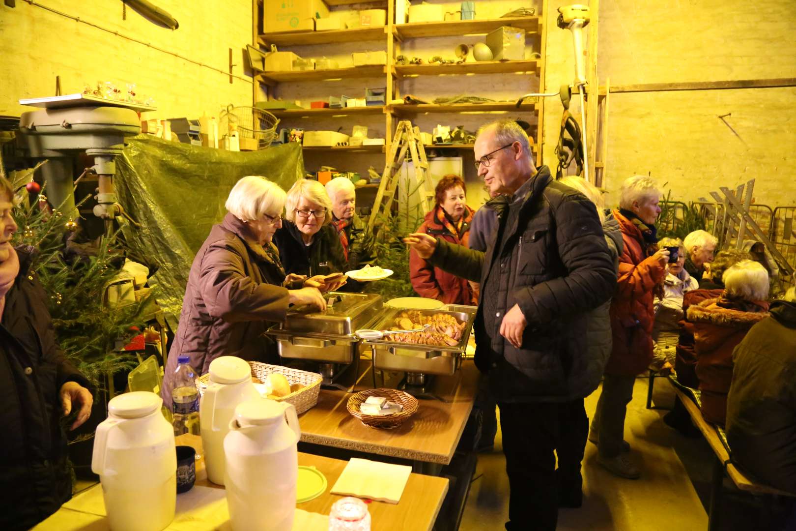 Scheunengottesdienst in Coppengrave