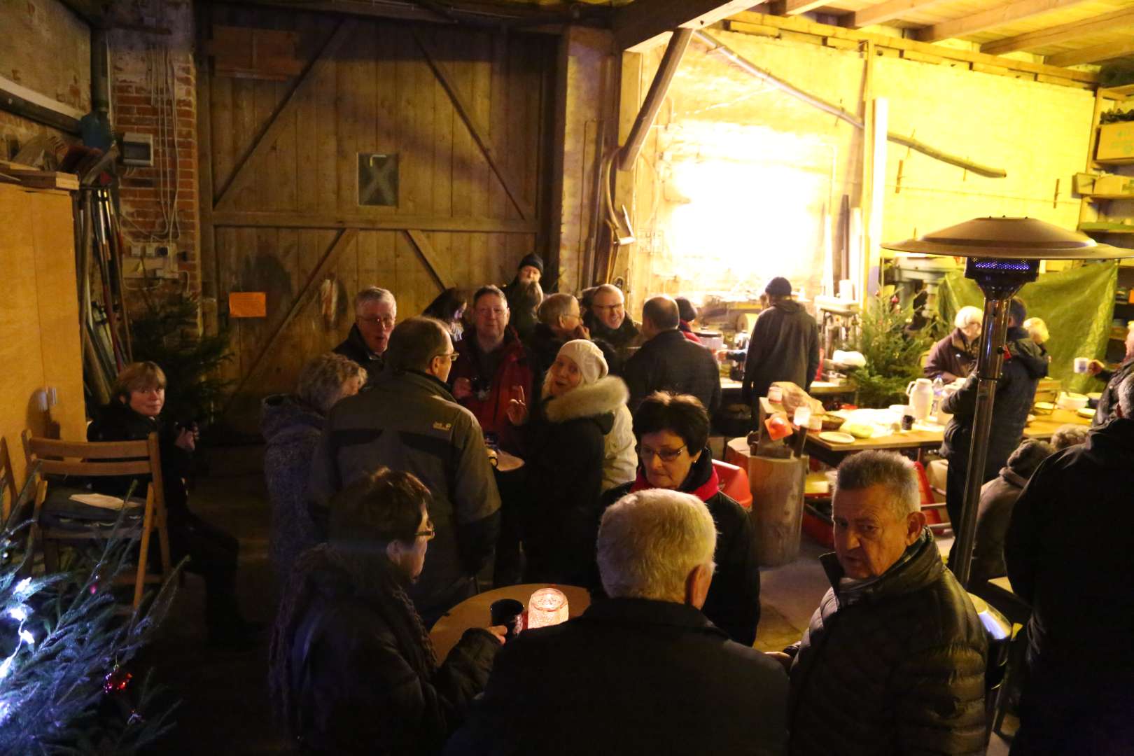 Scheunengottesdienst in Coppengrave