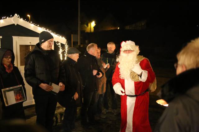 6. Türchen des "Lebendigen Adventskalenders" bei Familie Gustai in Fölziehausen