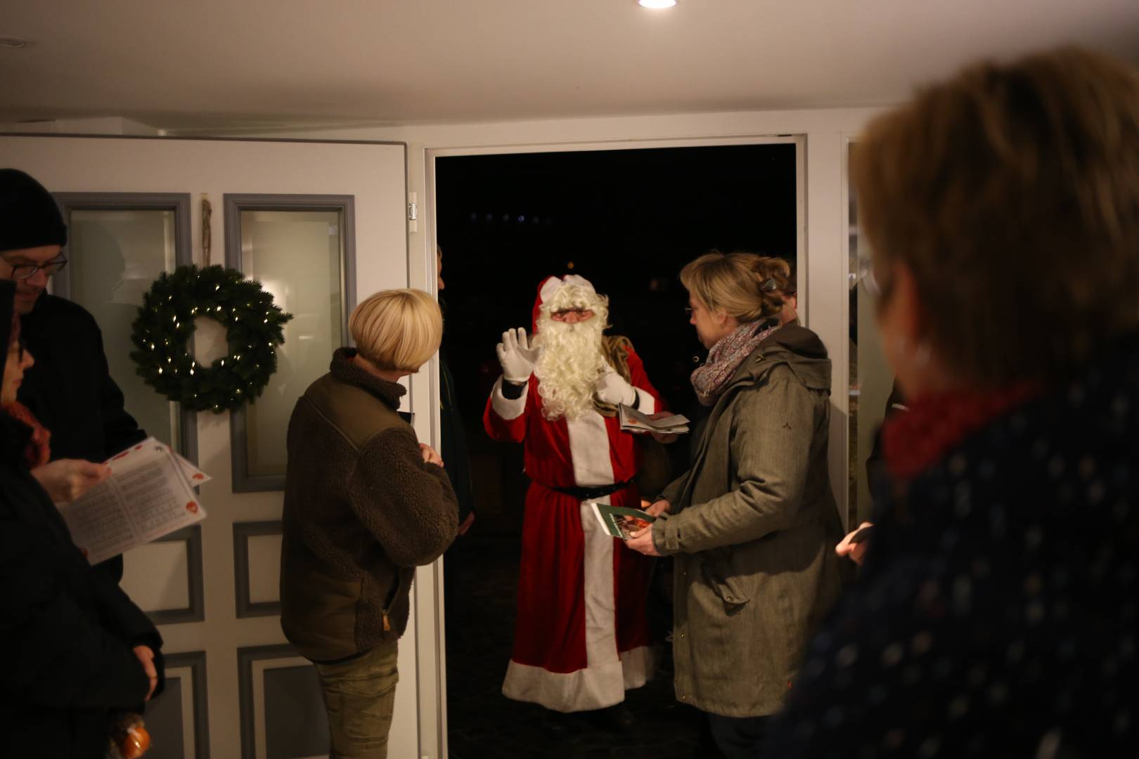 6. Türchen des "Lebendigen Adventskalenders" bei Familie Gustai in Fölziehausen