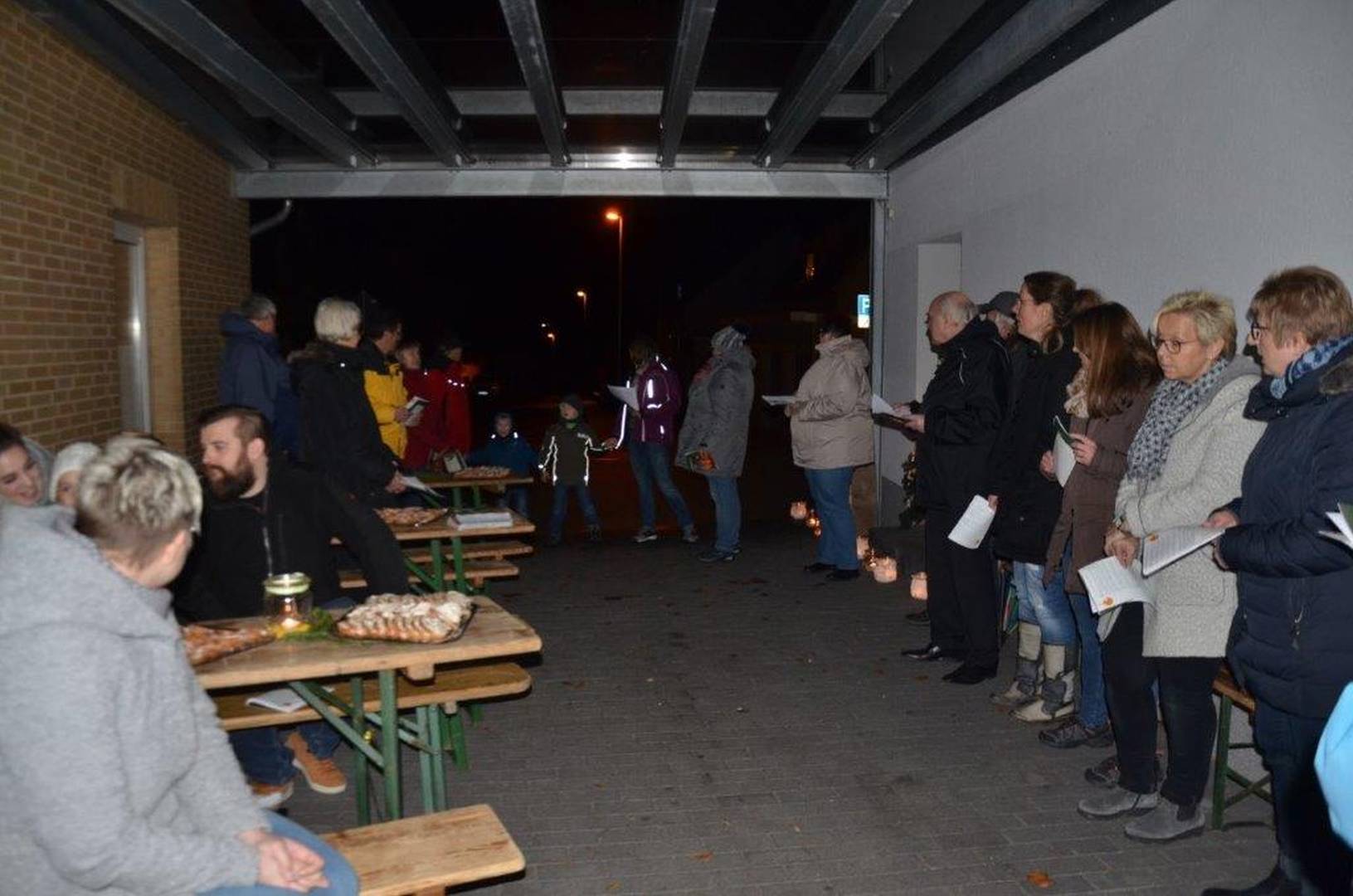 7. Türchen des "Lebendigen Adventskalenders" beim TSV Coppengrave in der Begegnungsstätte