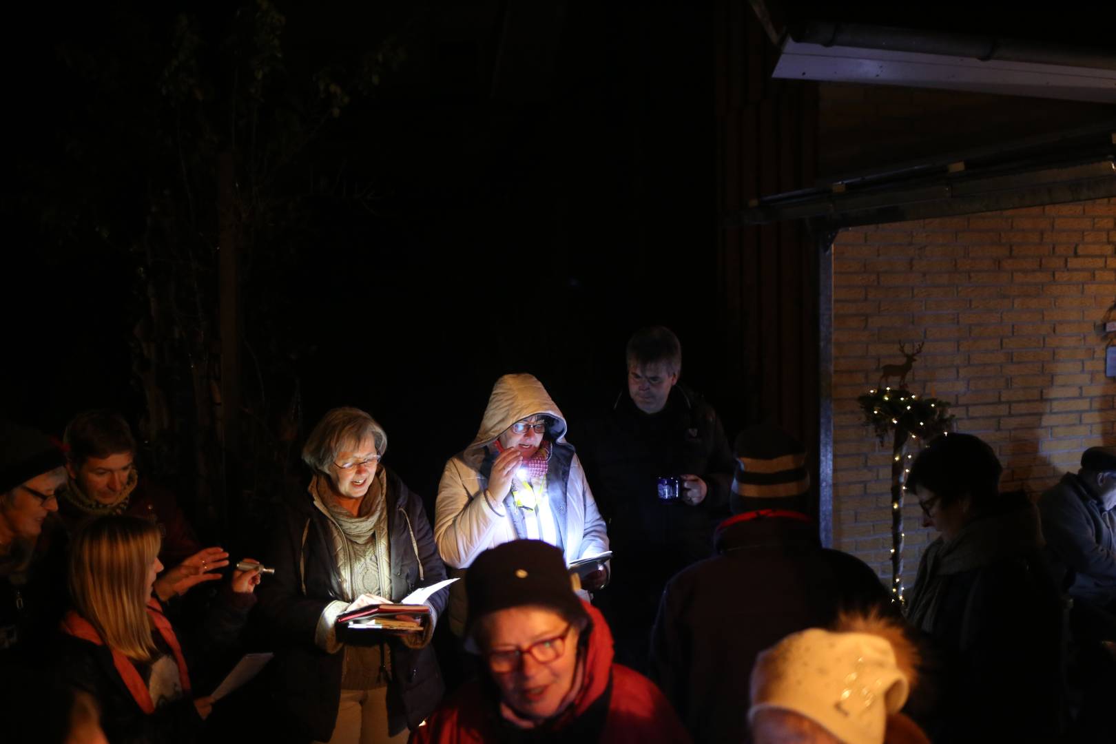 11. Türchen des "Lebendigen Adventskalenders" bei Familie Runge in Coppengrave