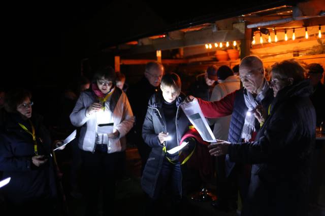 16. Türchen des "Lebendigen Adventskalenders" bei Familie Huwald in Duingen