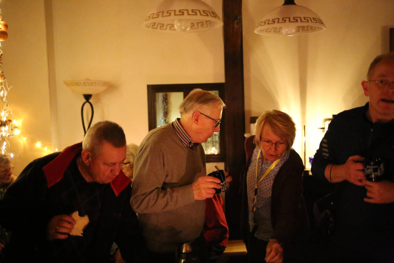 19. Türchen des "Lebendigen Adventskalenders" bei Familie Woscholski in Coppengrave