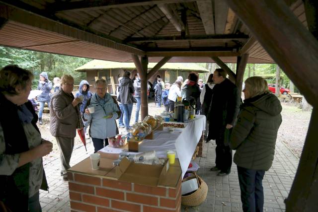 Begrüßungsgottesdienst der neuen Konfirmanden an der Köhlerhütte