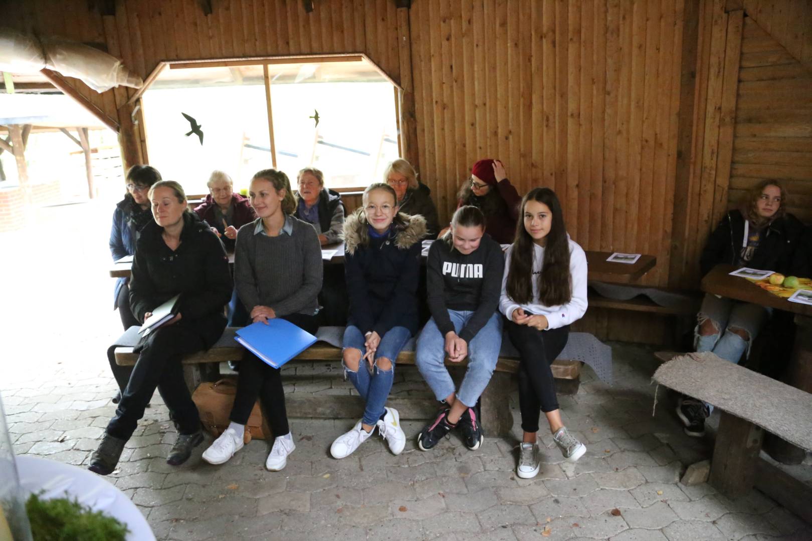 Begrüßungsgottesdienst der neuen Konfirmanden an der Köhlerhütte