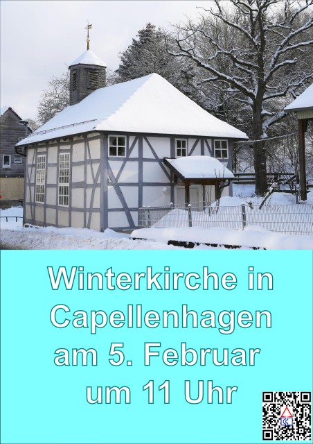 Winterkirche in Capellenhagen