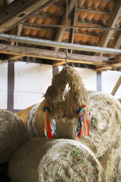 Ökumenisches Erntedankfest in der Reithalle in Coppengrave