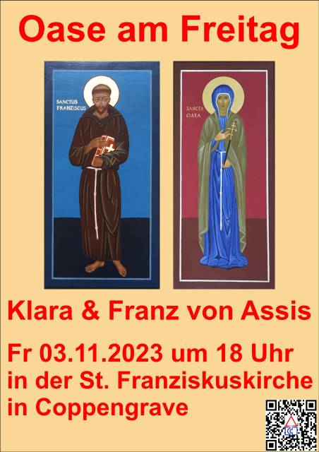 Oase am Freitag - "Klara und Franz von Assisi"