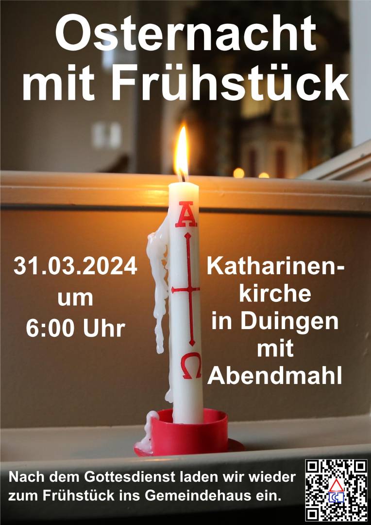 Osternachtgottesdienst mit Frühstück