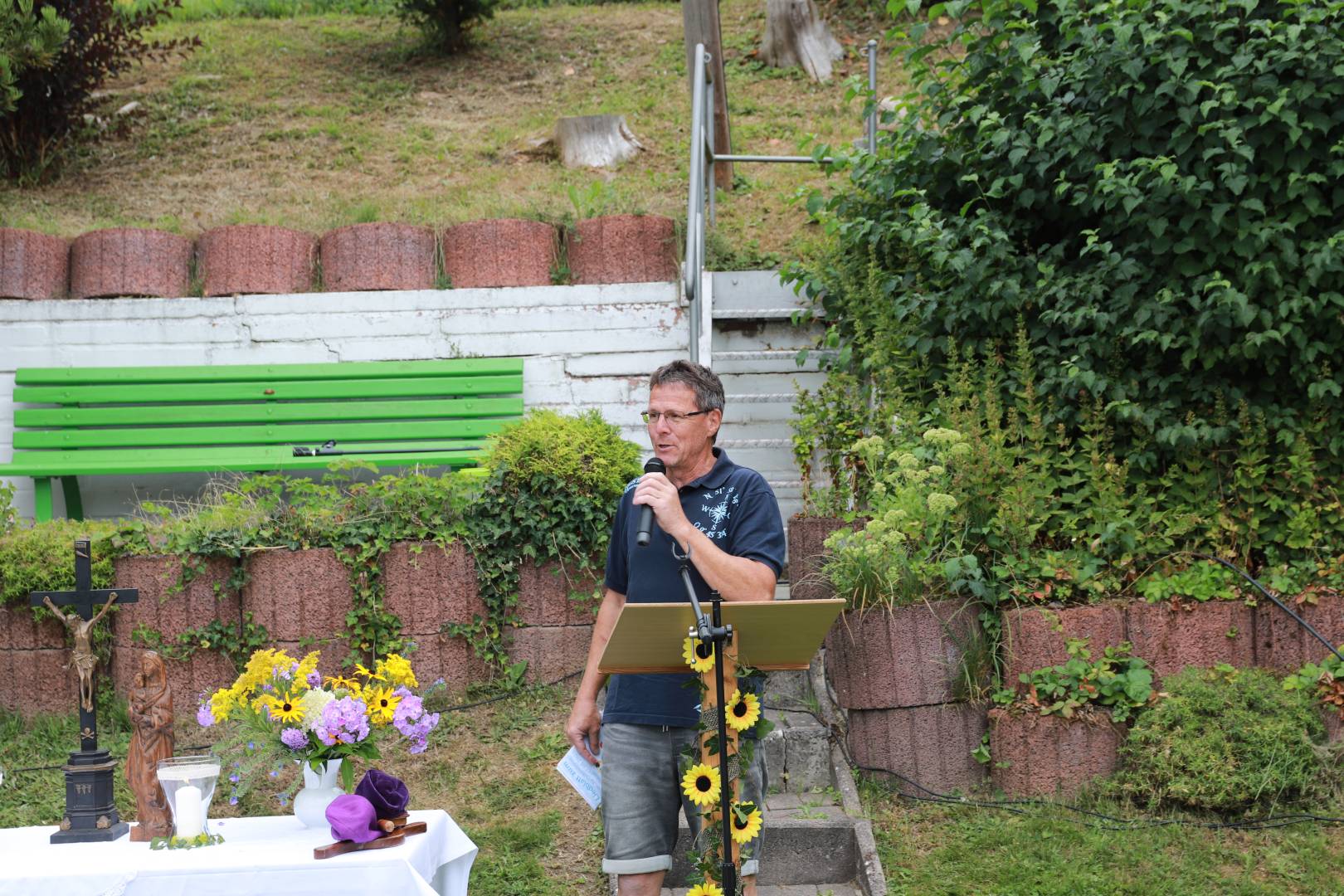 Open-Air Gottesdienst im Hilsbad