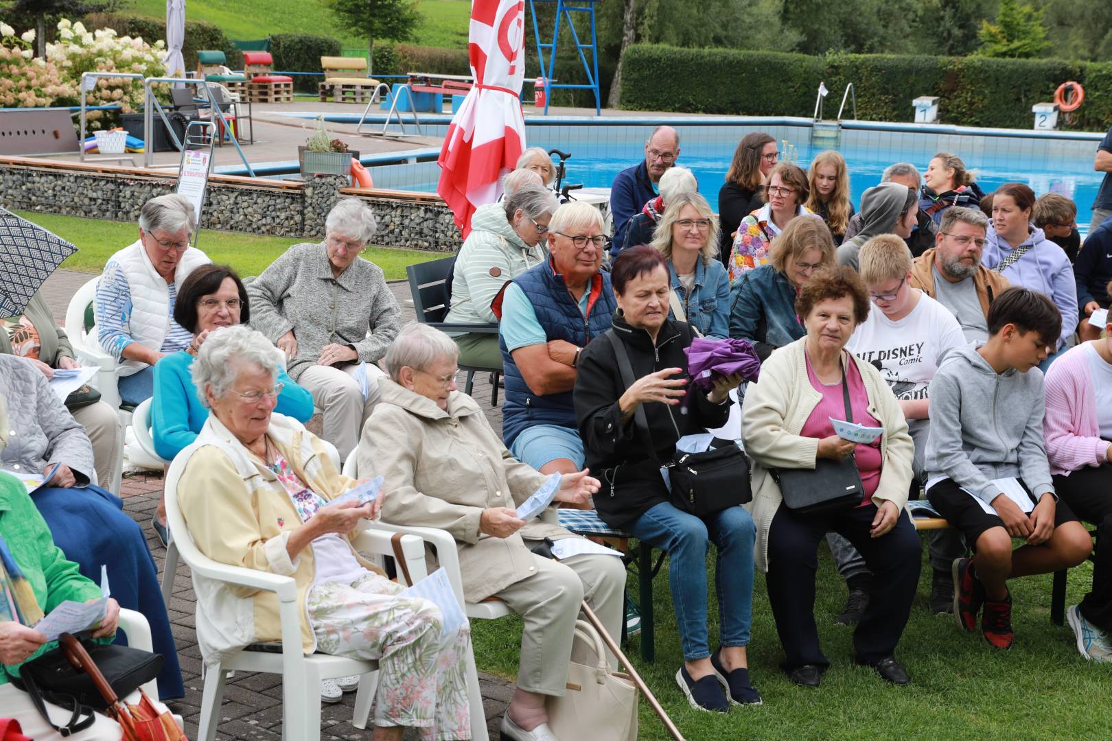Open-Air Gottesdienst im Hilsbad