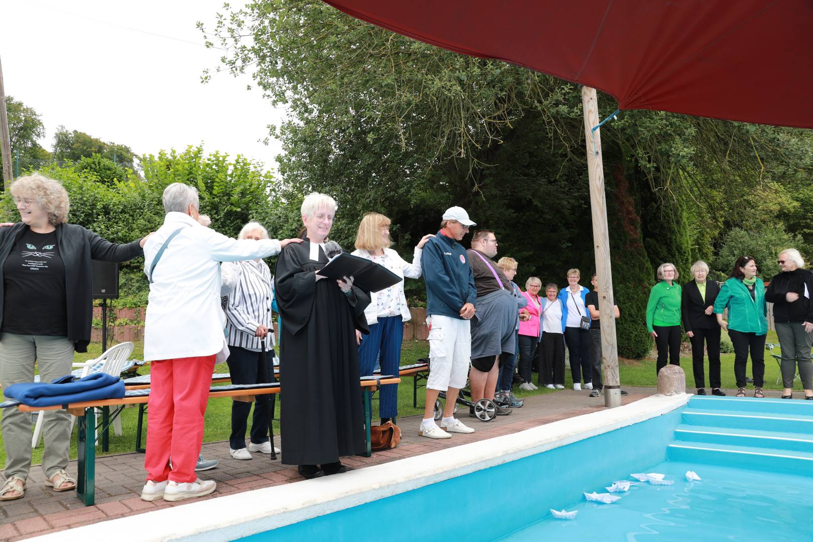 Open-Air Gottesdienst im Hilsbad