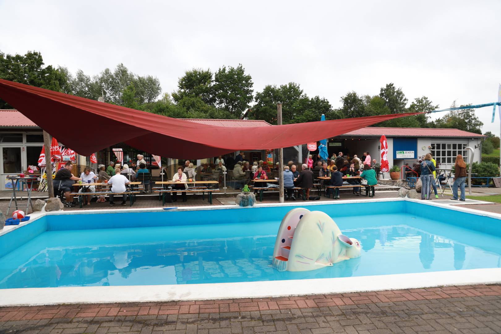 Open-Air Gottesdienst im Hilsbad