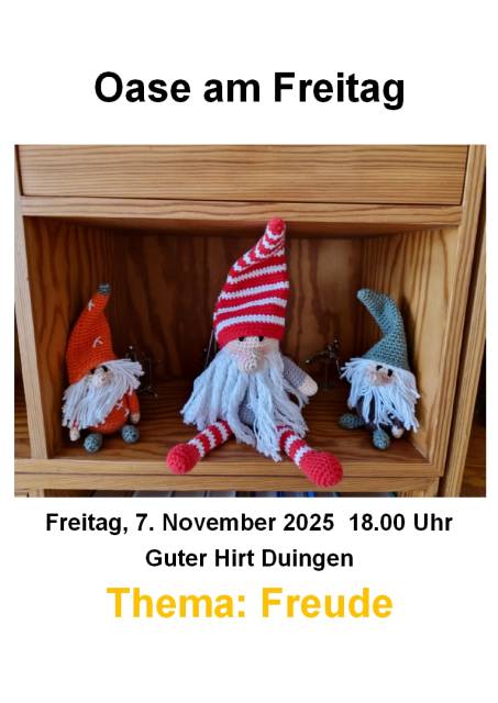 Oase am Freitag