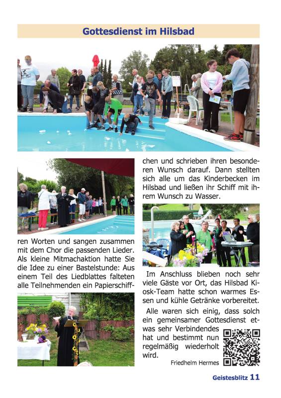 Gemeindebrief für die Monate Dezember 2025 - Februar 2026