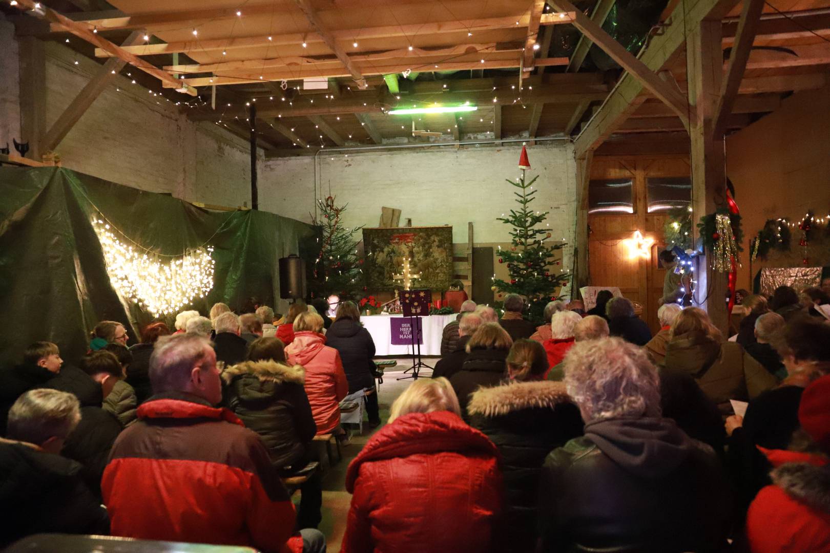 Scheunengottesdienst am 3. Advent