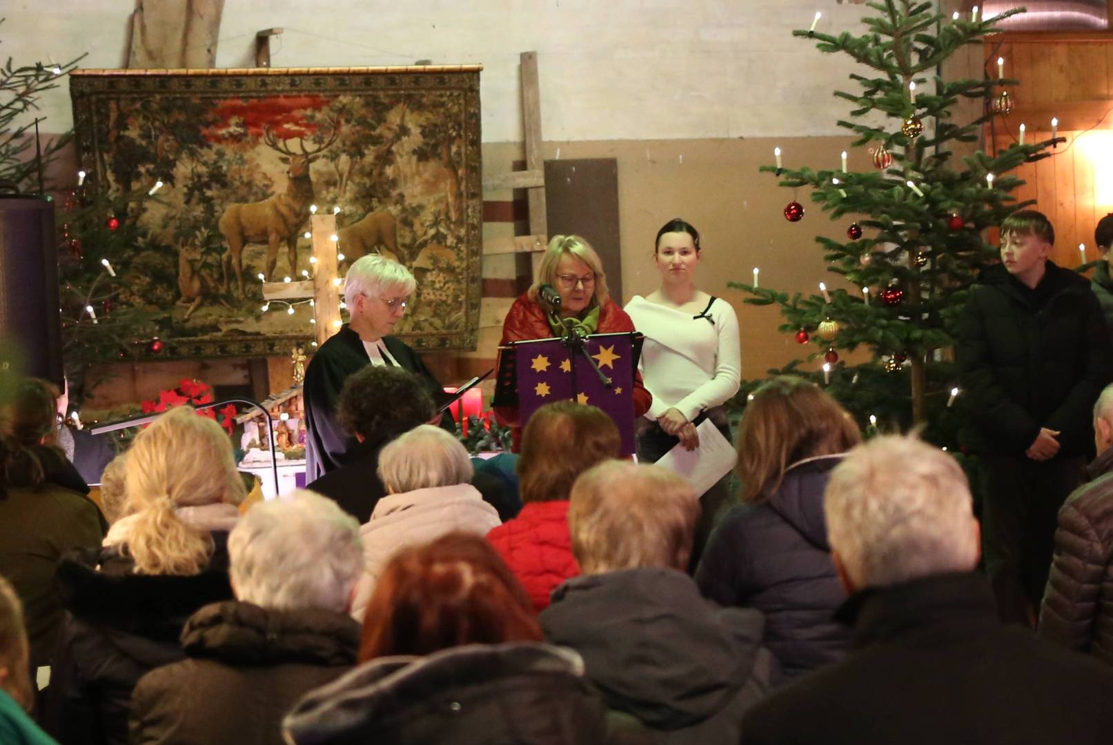 Scheunengottesdienst am 3. Advent