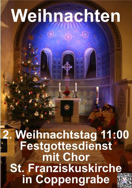 Weihnachtsfestgottesdienst am 2. Weihnachtstag