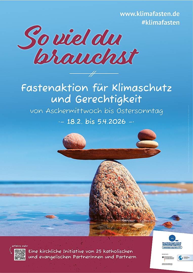 Fastenaktion für Klimaschutz und Gerechtigkeit 2026 in der Evangelisch-lutherischen Landeskirche Hannovers