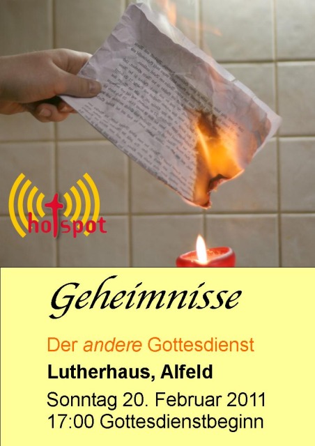 Plakat Geheimnisse