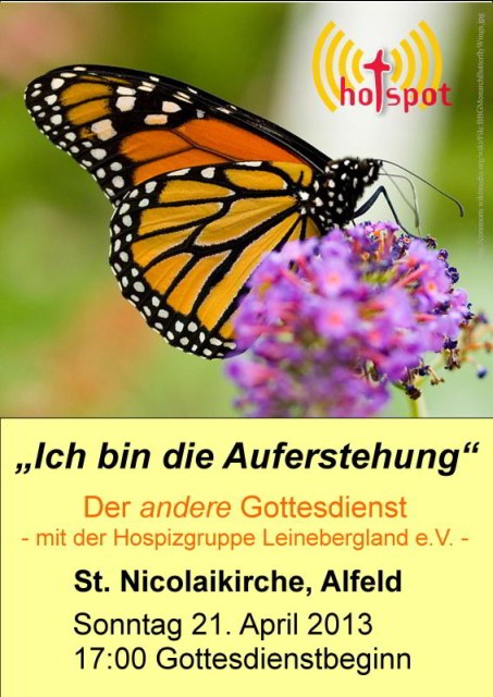 Plakat Schmetterling (License Public domain http://commons.wikimedia.org/wiki/File:BBGMonarchButterflyWings.jpg)
