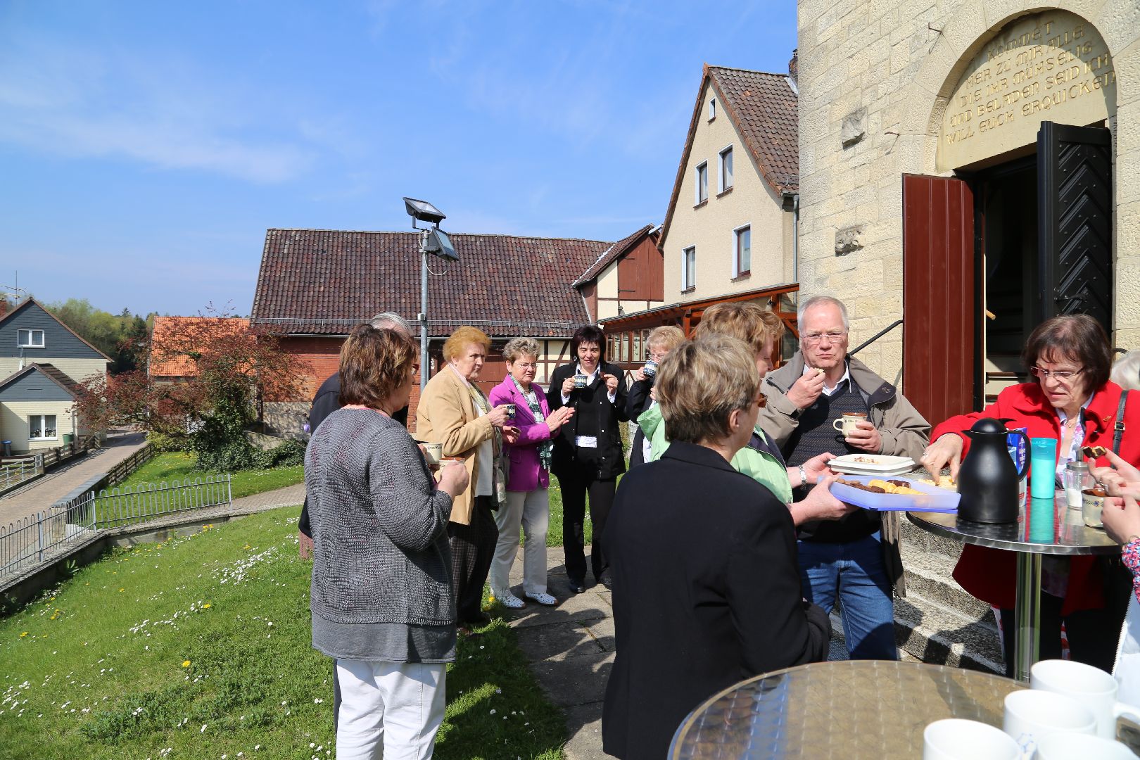 Kirchenkaffee nach dem Gottesdienst