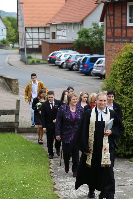 Konfirmation in der St. Franziskuskirche in Coppengrave