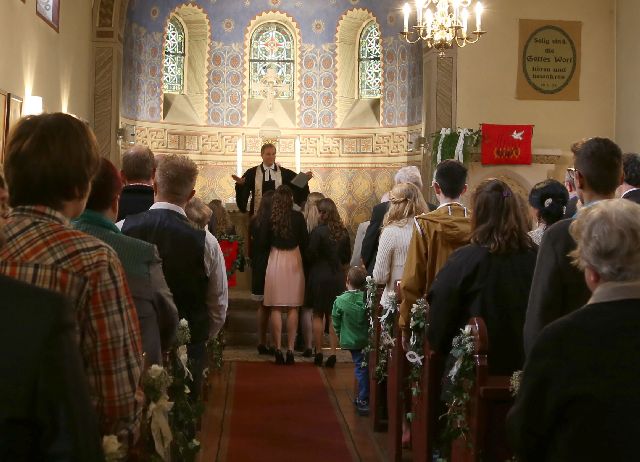 Konfirmation in der St. Franziskuskirche in Coppengrave