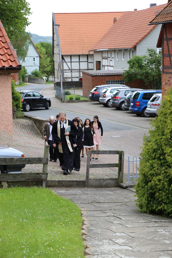 Konfirmation in der St. Franziskuskirche in Coppengrave