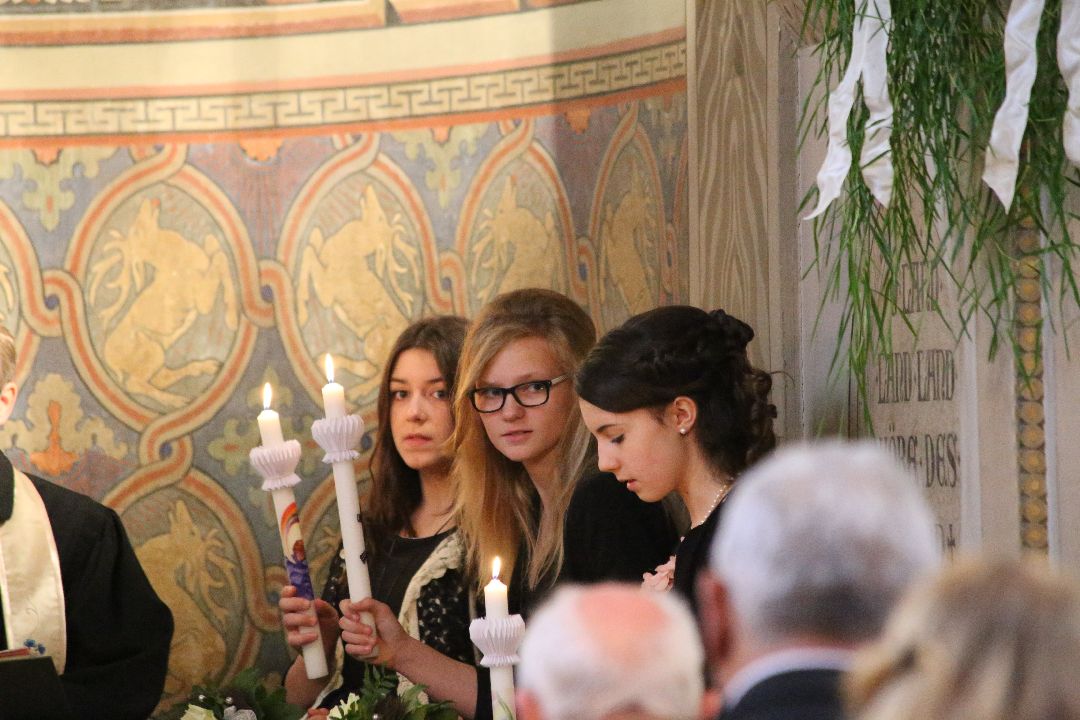 Konfirmation in der St. Franziskuskirche in Coppengrave