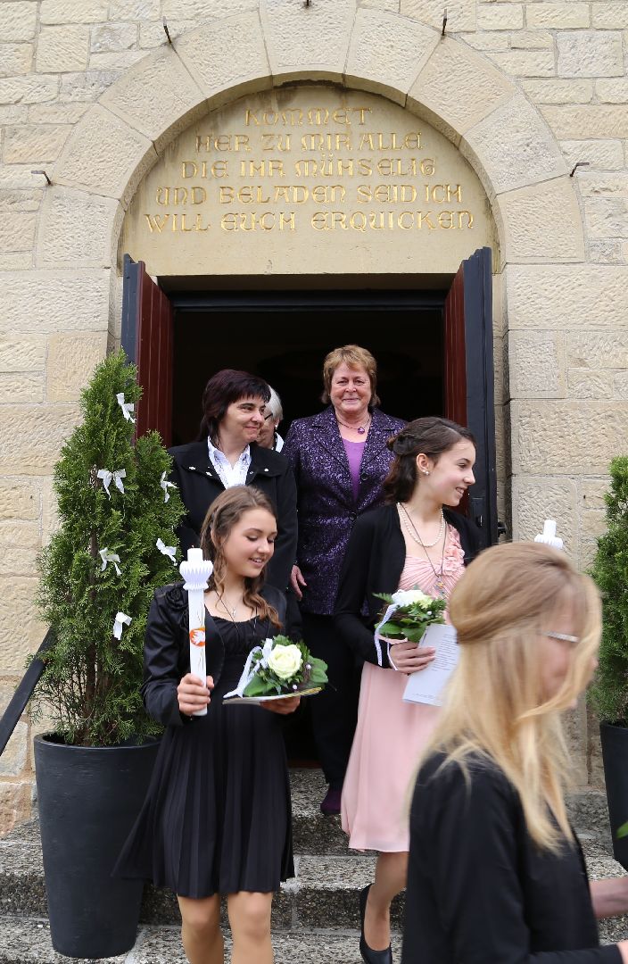 Konfirmation in der St. Franziskuskirche in Coppengrave