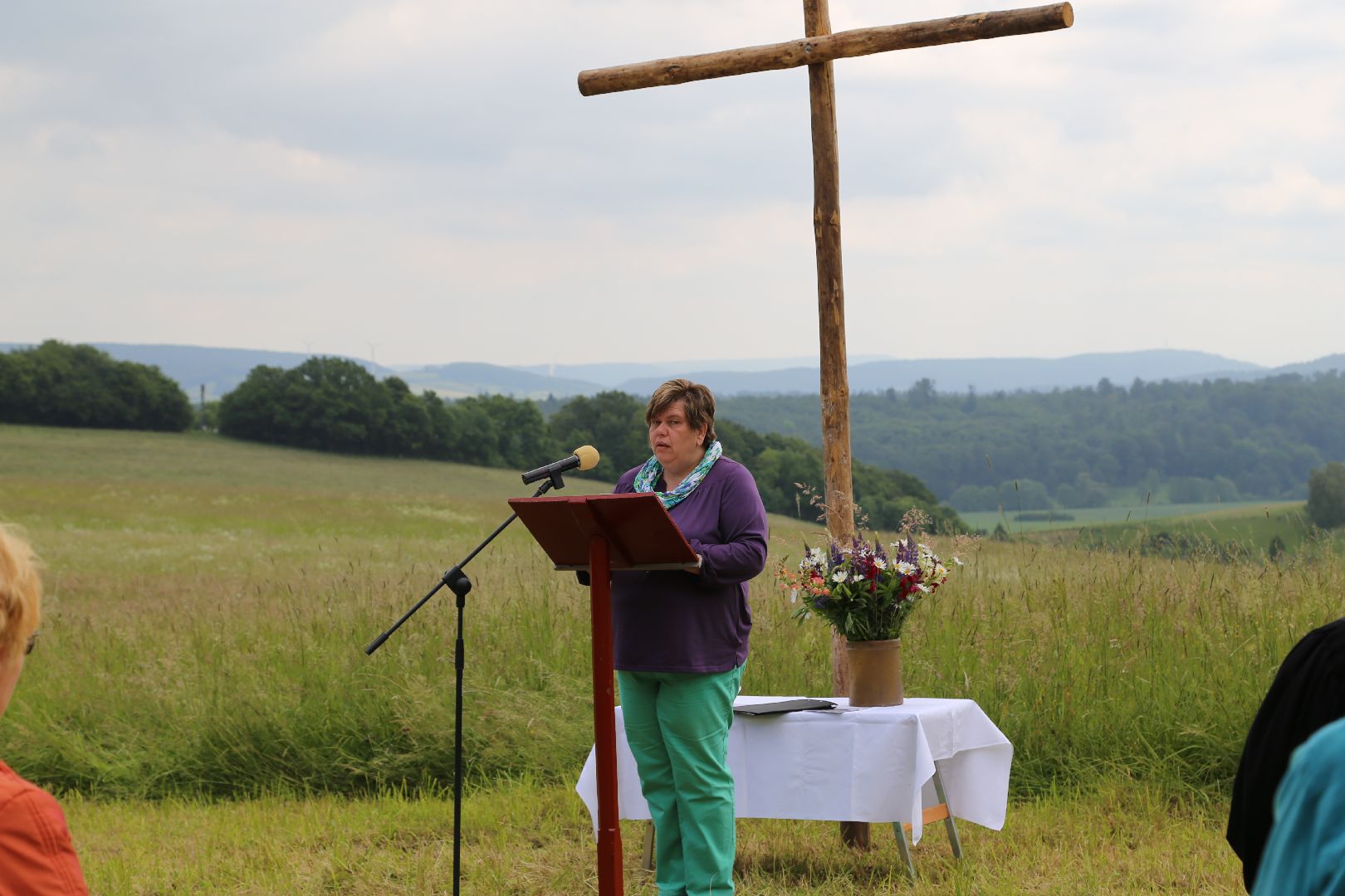 Waldgottesdienst in Fölziehausen