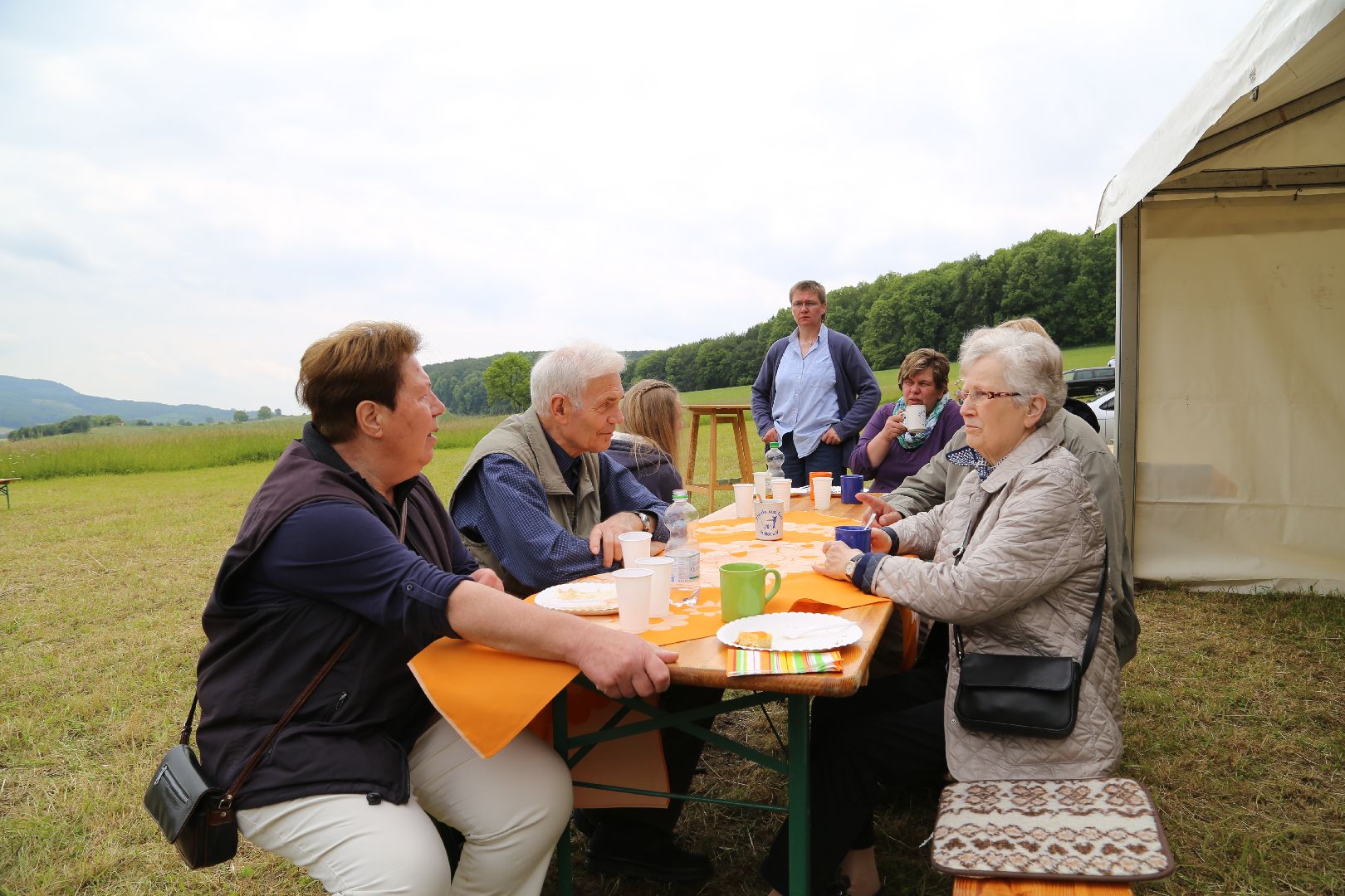 Waldgottesdienst in Fölziehausen