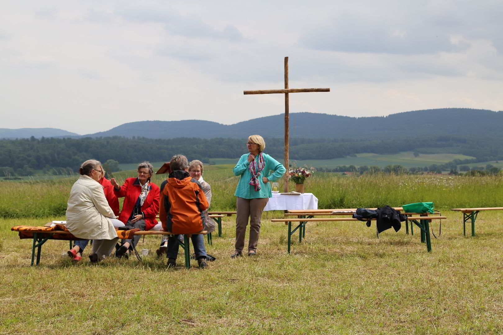 Waldgottesdienst in Fölziehausen