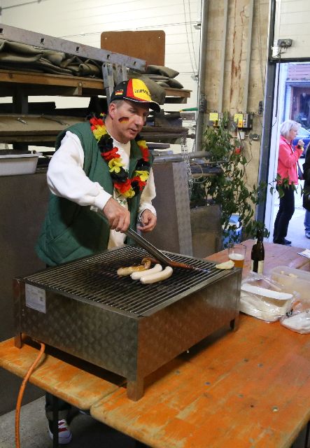 Public Viewing Deutschland Ghana in Weenzen