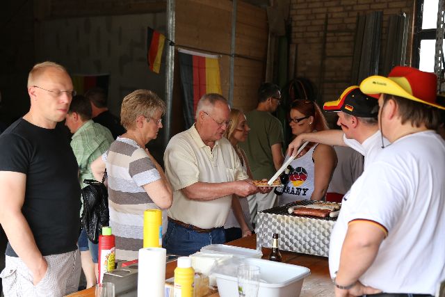 Viertelfinale Deutschland : Frankreich in Weenzen