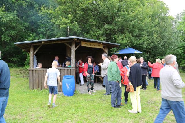 Freiluftgottesdienst an der Milchbrinkhütte in Capellenhagen