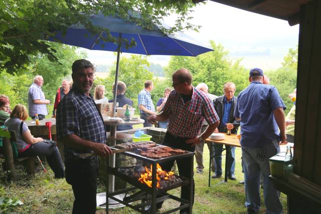 Freiluftgottesdienst an der Milchbrinkhütte in Capellenhagen