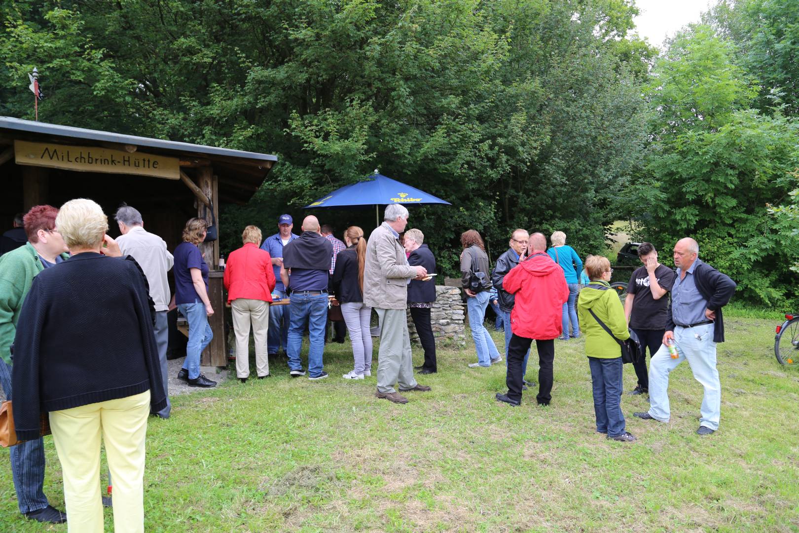 Freiluftgottesdienst an der Milchbrinkhütte in Capellenhagen