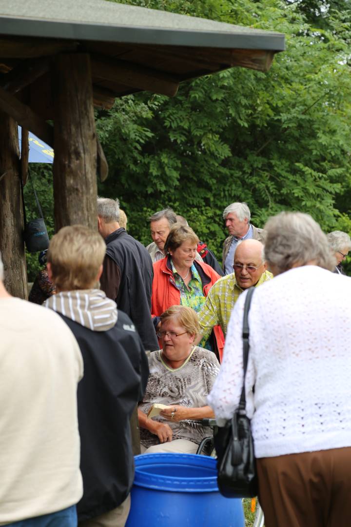 Freiluftgottesdienst an der Milchbrinkhütte in Capellenhagen