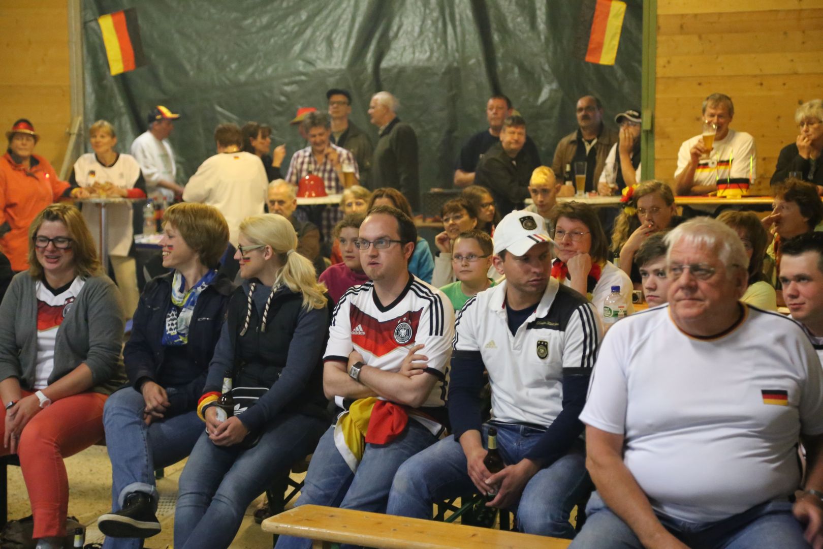 WM-Finale Deutschland : Argentinien in Weenzen am 13.7.2014