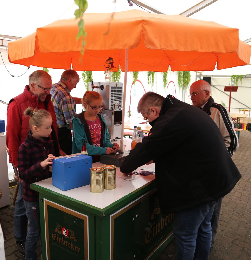 Gottesdienst zum Abschluss des Dorffestes in Fölziehausen.