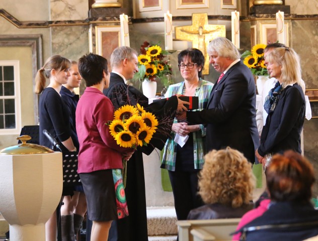 Verabschiedung von Pastor Pasewark in der St. Katharinenkirche in Duingen