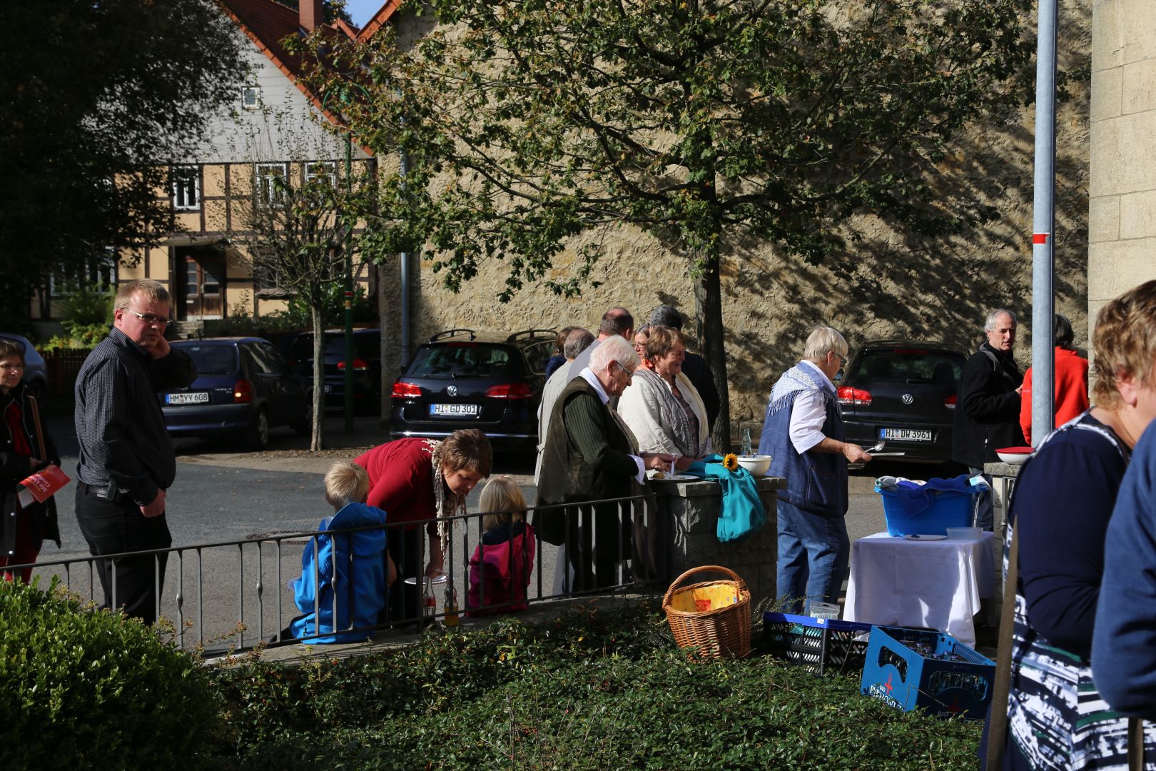 Erntedankgottesdienst mit Begrüßung der Vorkonfirmanden in Weenzen